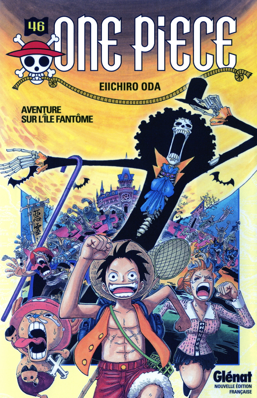 Couverture de l'album One Piece Tome 46 Aventure sur l'île fantôme