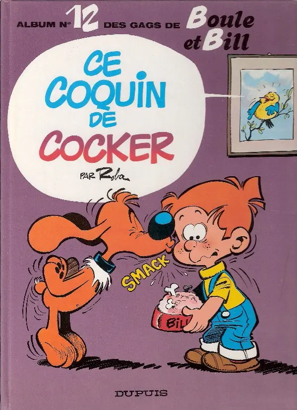 Couverture de l'album Boule & Bill Tome 12 Ce coquin de cocker