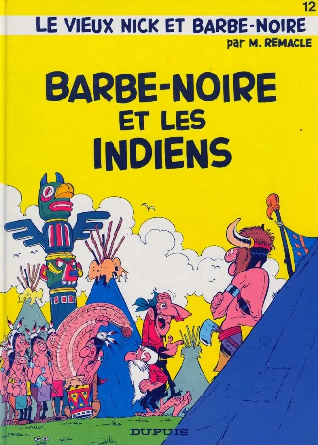 Couverture de l'album Le Vieux Nick et Barbe-Noire Tome 12 Barbe-Noire et les indiens