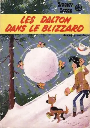 Couverture de l'album Lucky Luke Tome 22 Les Dalton dans le blizzard