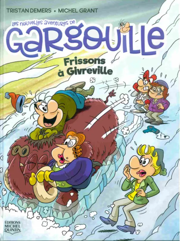Couverture de l'album Les nouvelles aventures de Gargouille Tome 4 Frissons à Givreville