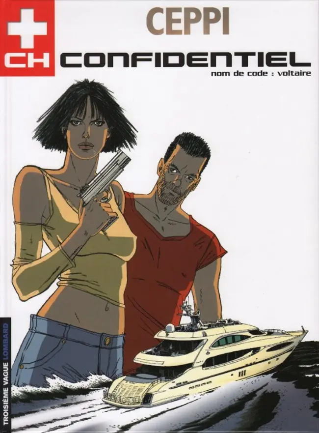 Couverture de l'album CH Confidentiel Tome 2 Nom de code: Voltaire