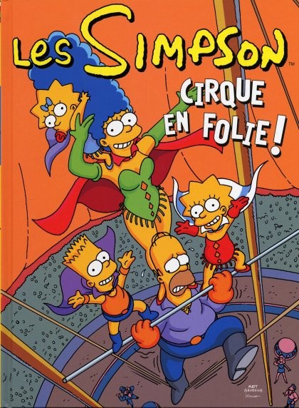Couverture de l'album Les Simpson Tome 11 Cirque en folie !