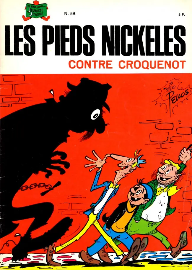 Couverture de l'album Les Pieds Nickelés Tome 59 Les pieds nickelés contre croquenot