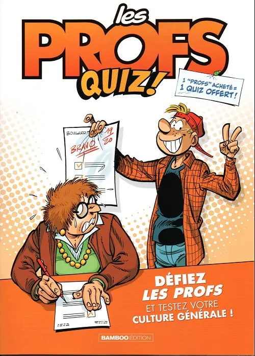 Couverture de l'album Les Profs Les profs quiz !