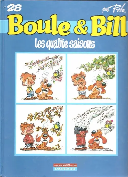 Couverture de l'album Boule & Bill Tome 28 Les quatre saisons