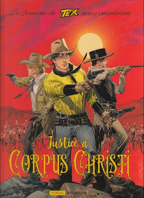 Couverture de l'album La jeunesse de Tex Tome 2 Justice à Corpus Christi