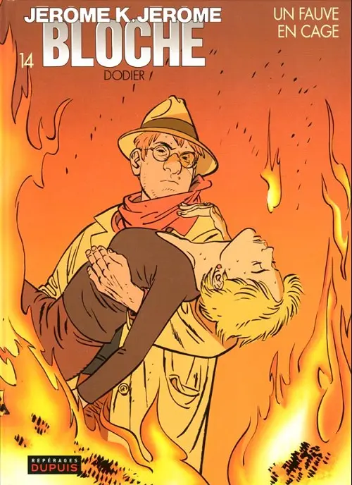Couverture de l'album Jérôme K. Jérôme Bloche Tome 14 Un fauve en cage