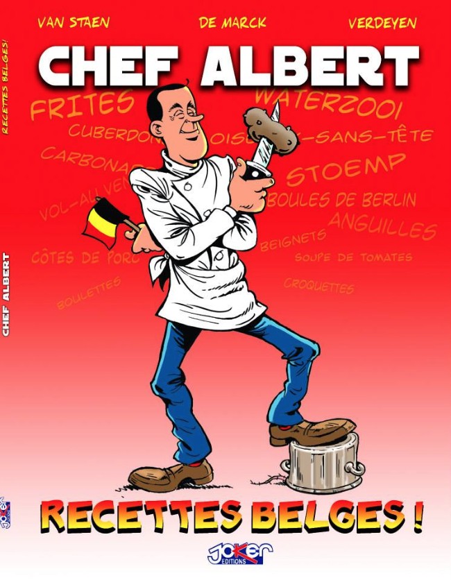 Couverture de l'album Chef Albert Recettes belges !