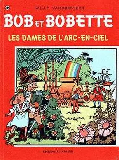 Couverture de l'album Bob et Bobette Tome 184 Les dames de l'arc-en-ciel