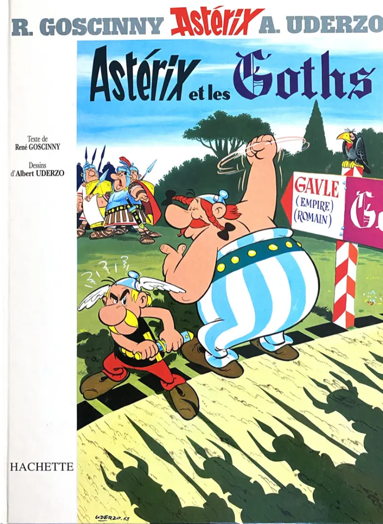 Couverture de l'album Astérix Tome 3 Astérix et les Goths
