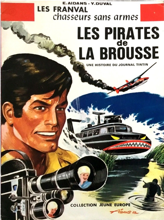 Couverture de l'album Les Franval Tome 5 Les pirates de la brousse