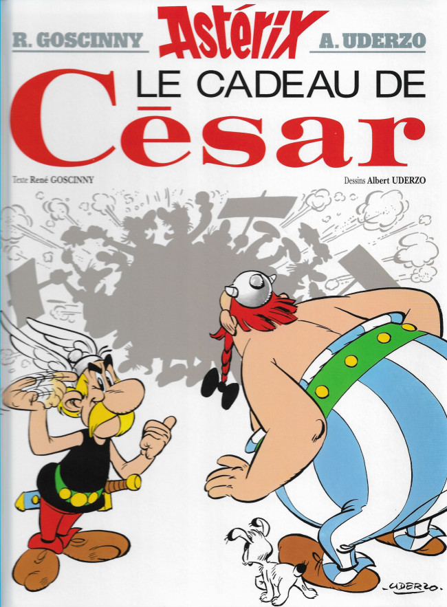 Couverture de l'album Astérix Tome 21 Le cadeau de César