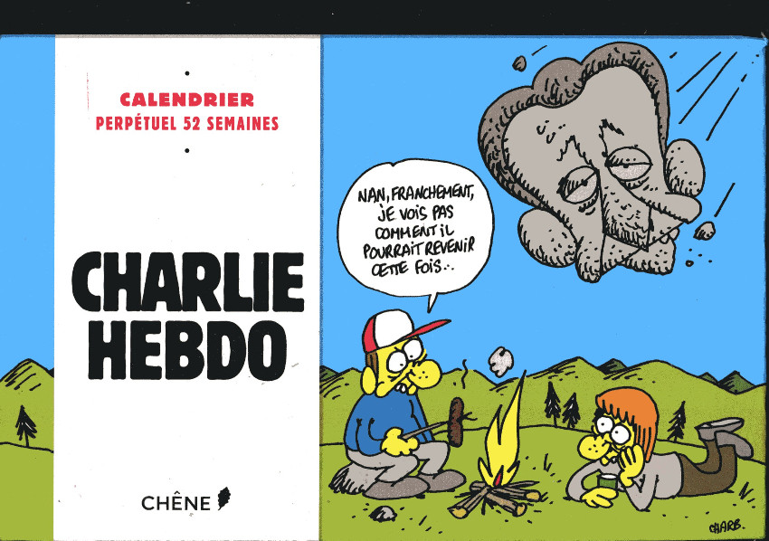 Couverture de l'album Charlie Hebdo - Calendrier perpétuel 52 semaines