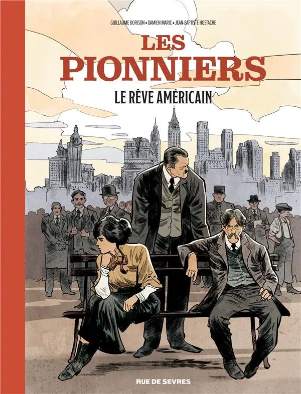 Couverture de l'album Les pionniers Tome 2 Le rêve américain