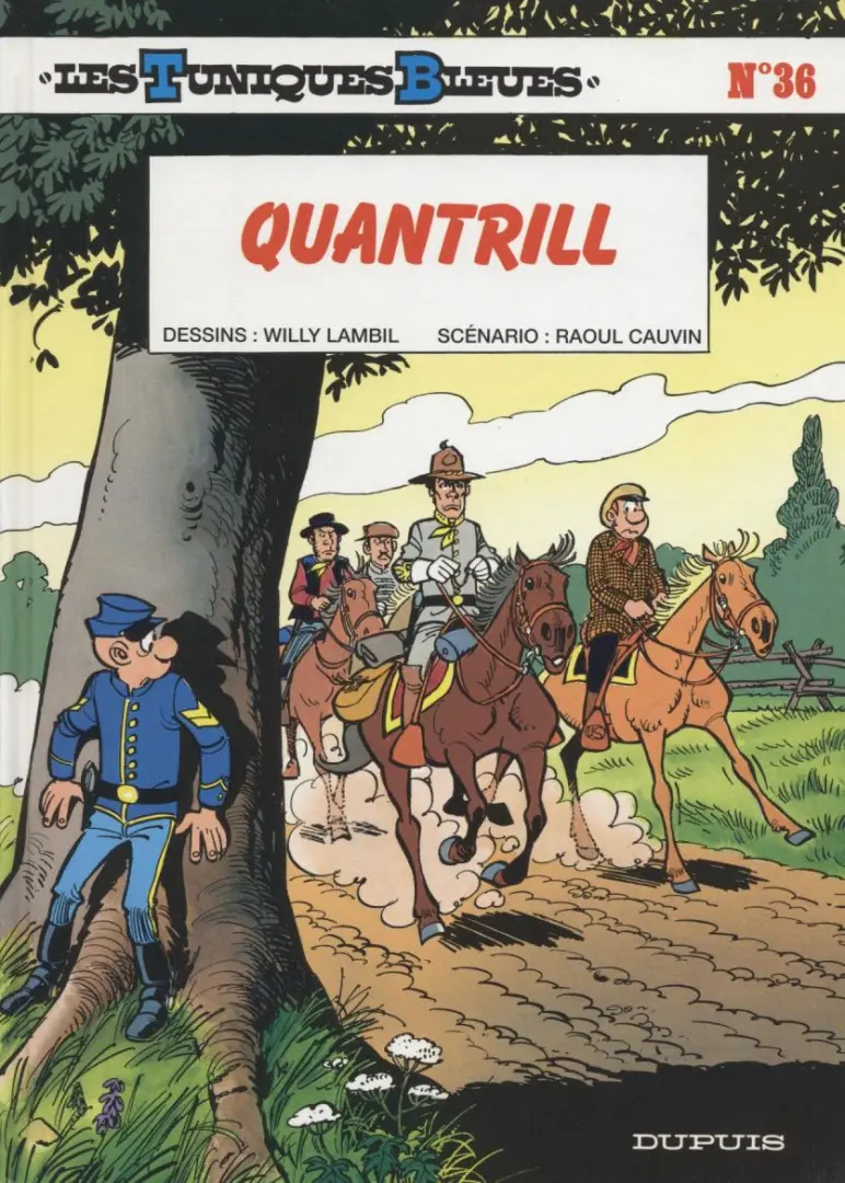 Couverture de l'album Les Tuniques Bleues Tome 36 Quantrill