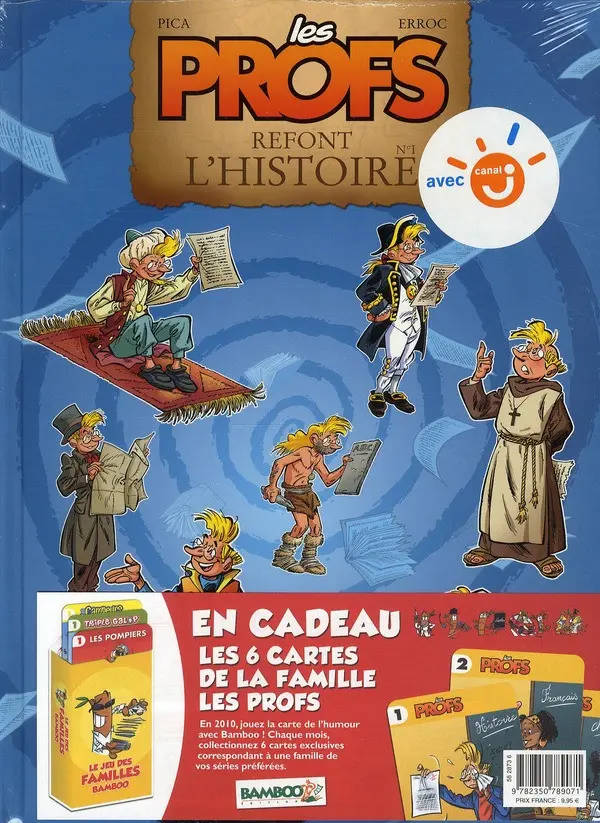 Couverture de l'album Les profs refont l'histoire Tome 1