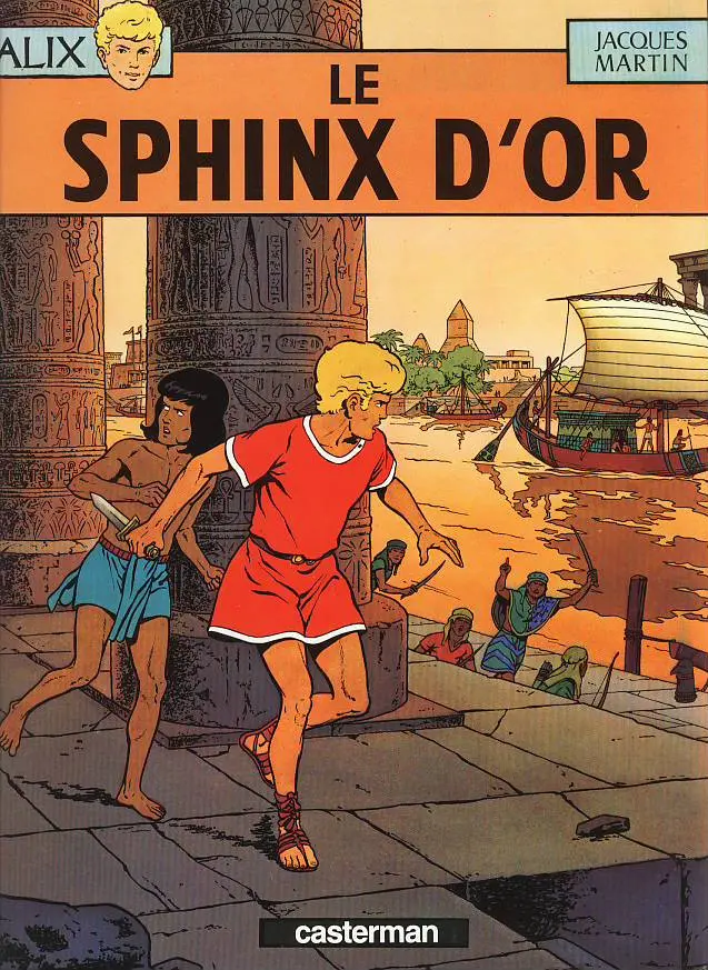 Couverture de l'album Alix Tome 2 Le sphinx d'or