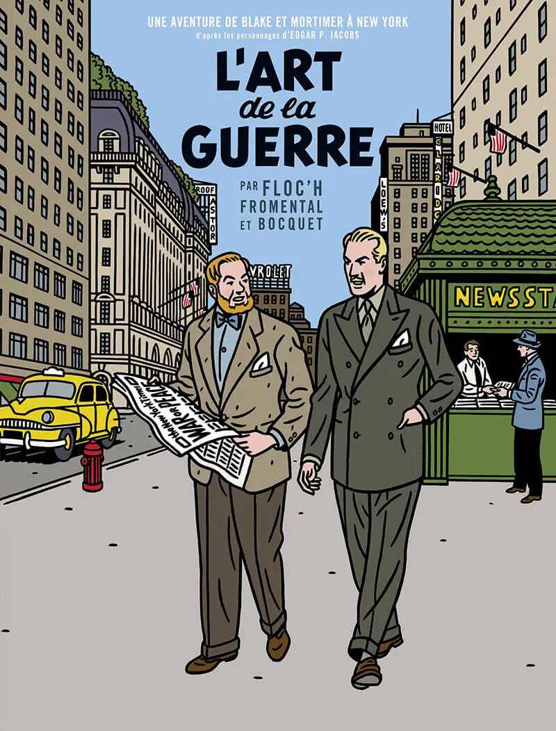 Couverture de l'album Blake et Mortimer L'art de la guerre