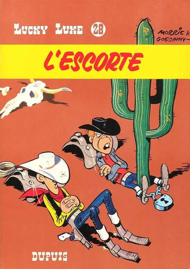 Couverture de l'album Lucky Luke Tome 28 L'escorte