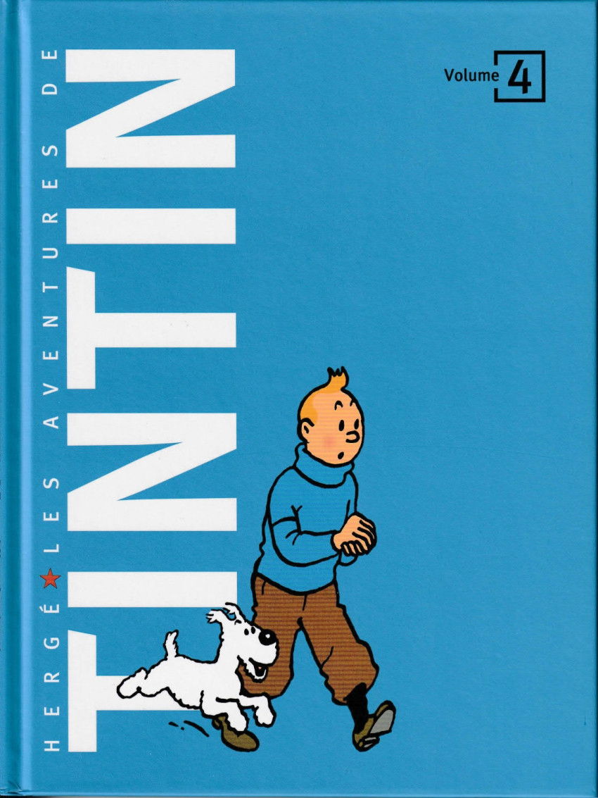 Couverture de l'album Tintin Mini-intégrales (Albums du coffret) Volume 4