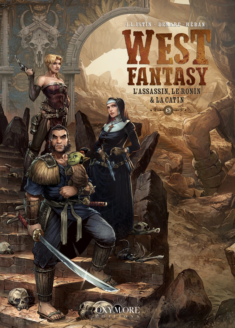 Couverture de l'album West Fantasy 5 L'Assassin, le Ronin & la Catin