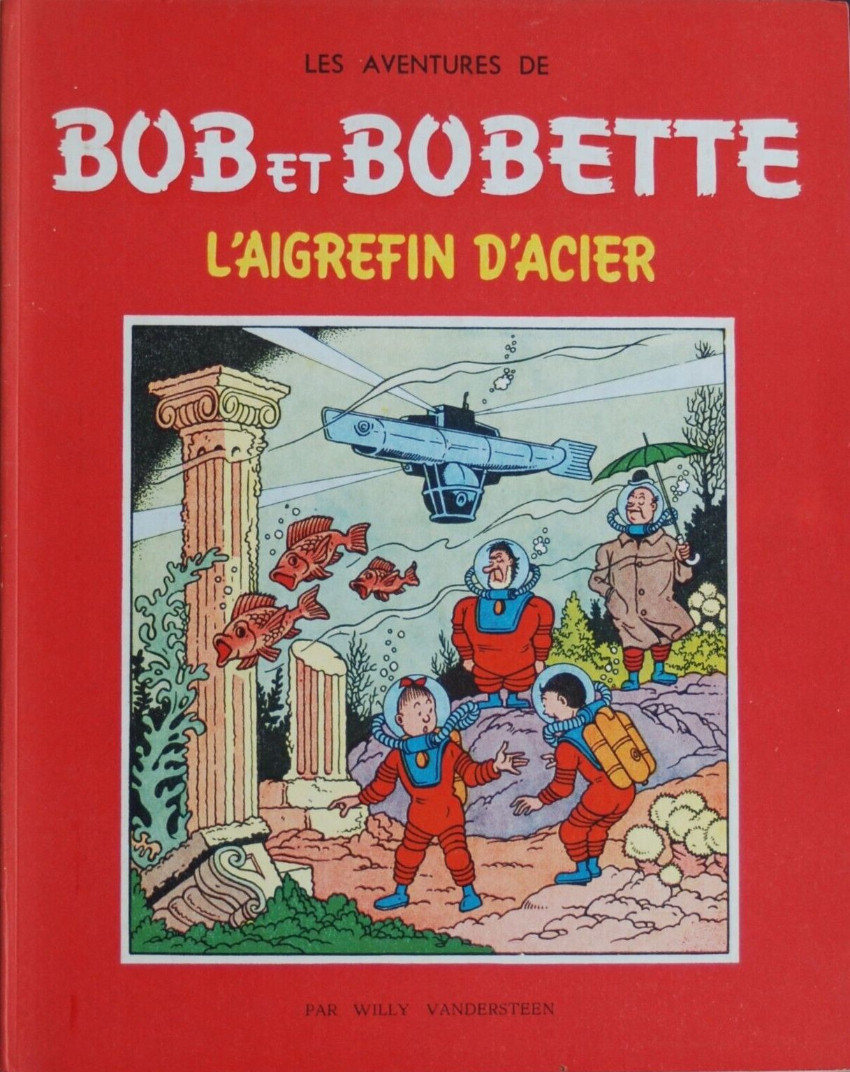 Couverture de l'album Bob et Bobette Tome 16 L'aigrefin d'acier