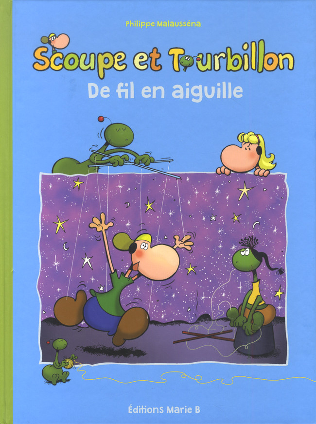 Couverture de l'album Les aventures de Scoupe et Tourbillon Tome 13 De fil en aiguille