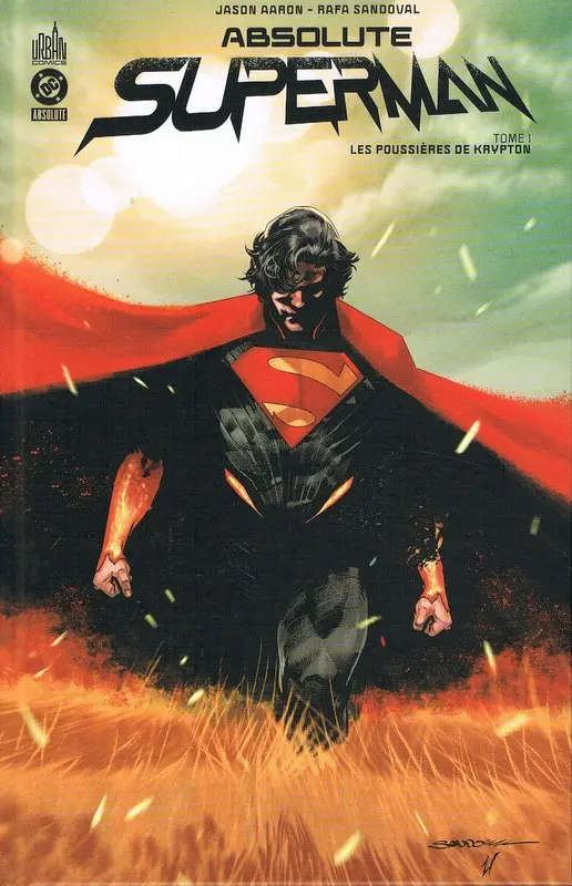 Couverture de l'album Absolute Superman Tome 1 Les Poussières de Krypton
