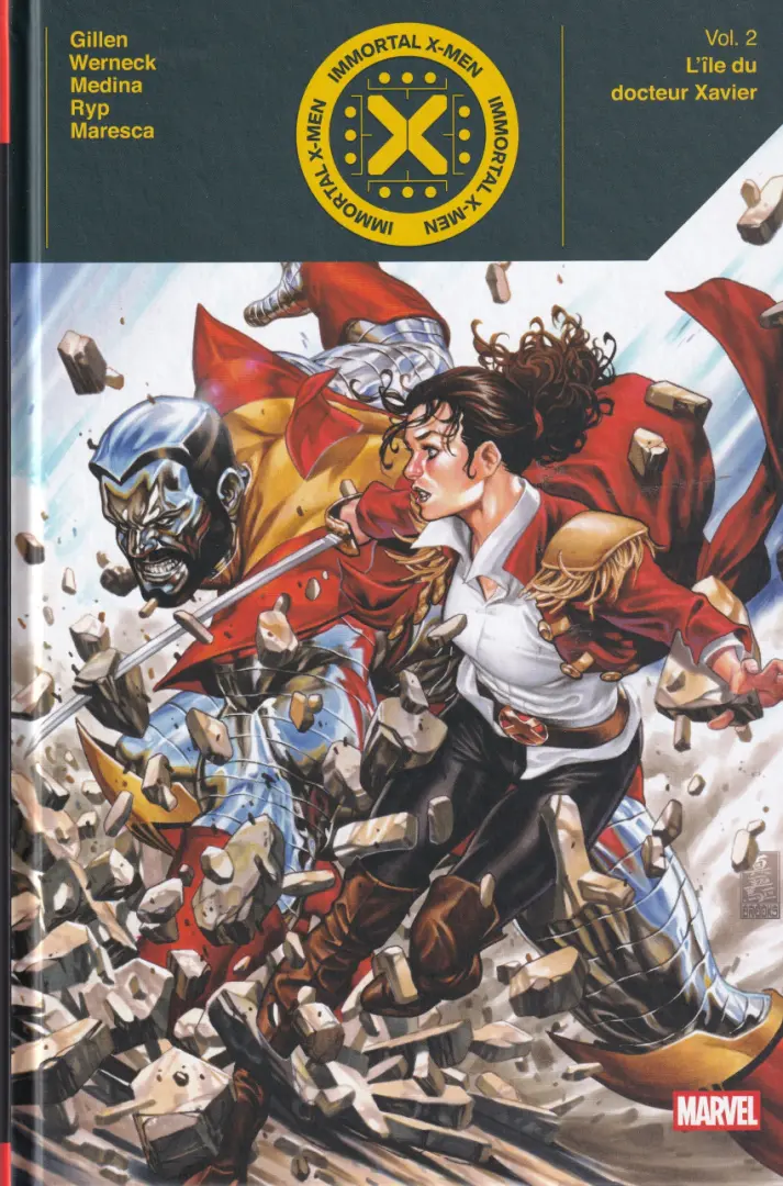 Couverture de l'album Immortal X-Men Vol. 2 L'ile du docteur Xavier