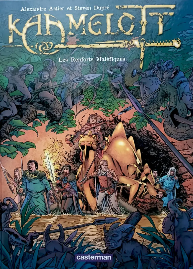 Couverture de l'album Kaamelott Tome 9 Les renforts maléfiques