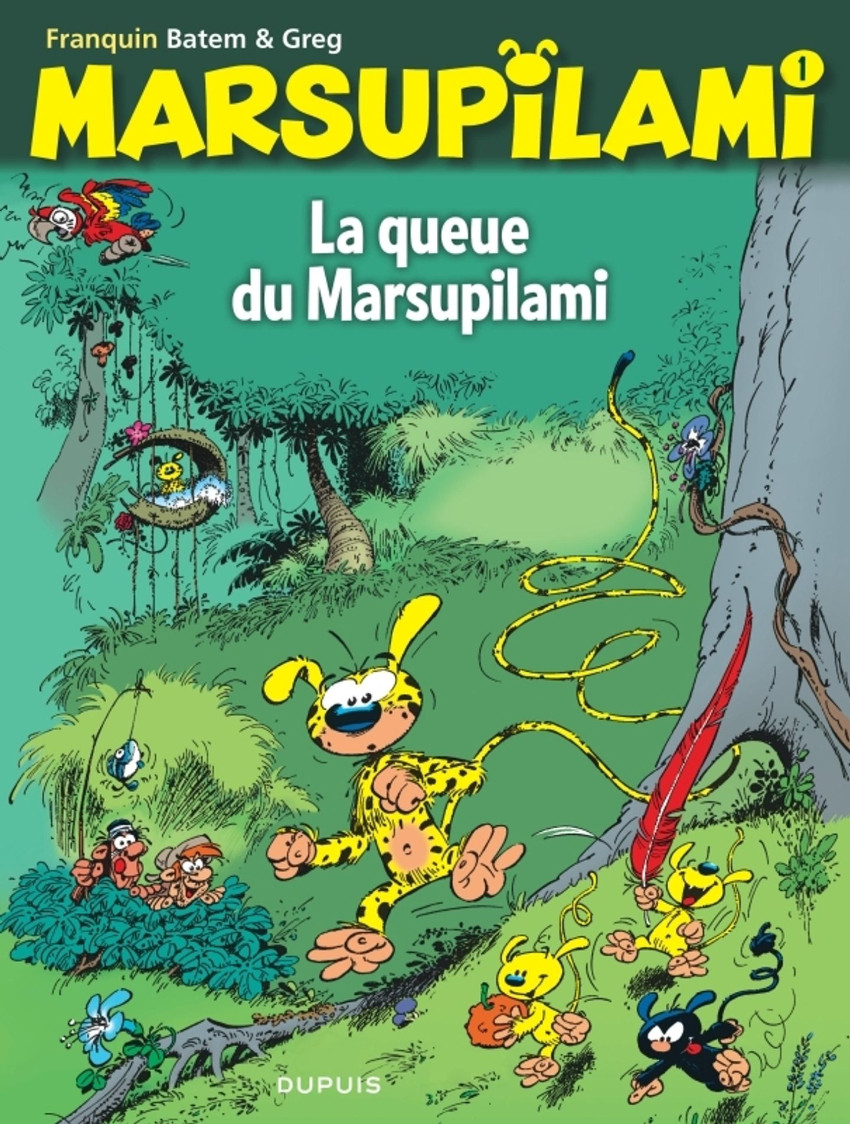 Couverture de l'album Marsupilami Tome 1 La queue du Marsupilami