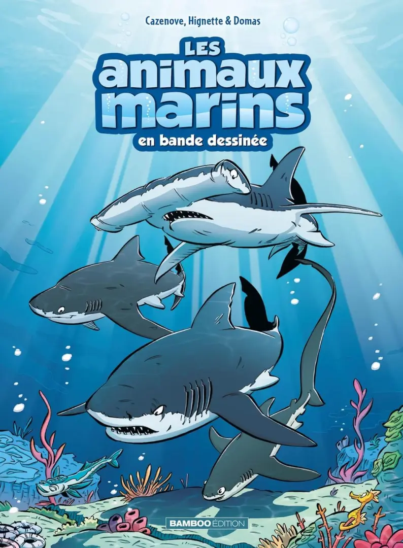 Couverture de l'album Les Animaux marins en bande dessinée Tome 9