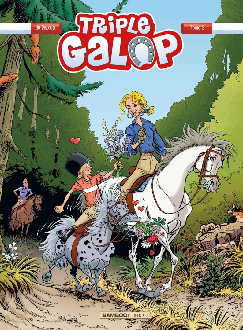 Couverture de l'album Triple galop Tome 2