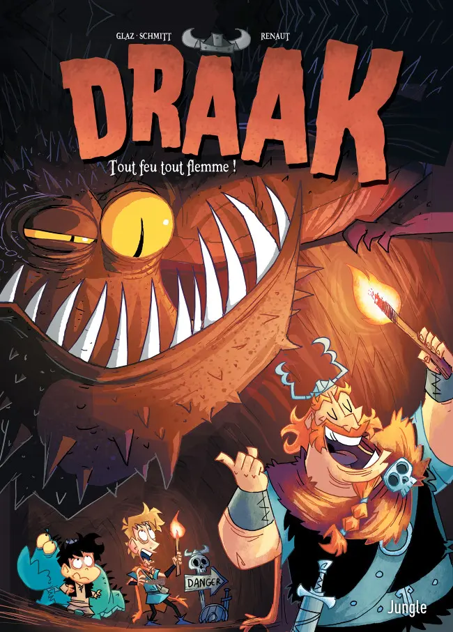 Couverture de l'album Drâak Tome 2 Tout feu tout flemme !