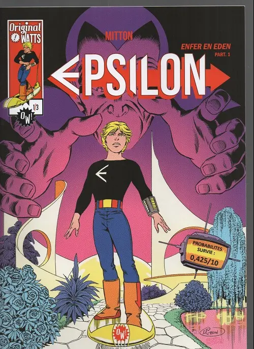Couverture de l'album Epsilon Tome 1 Enfer en Eden - Part.1