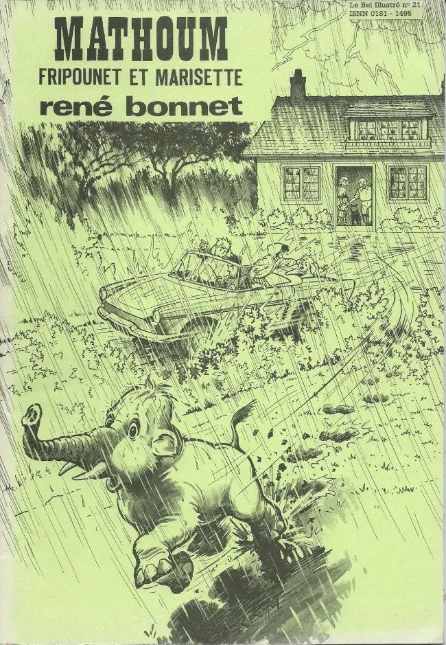 Couverture de l'album Fripounet et Marisette P.B.D.I. Tome 10 Mathoum
