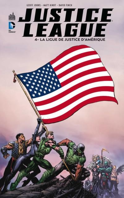 Couverture de l'album Justice League Tome 4 La Ligue de Justice d'Amérique
