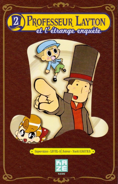 Couverture de l'album Professeur Layton et l'étrange enquête 2