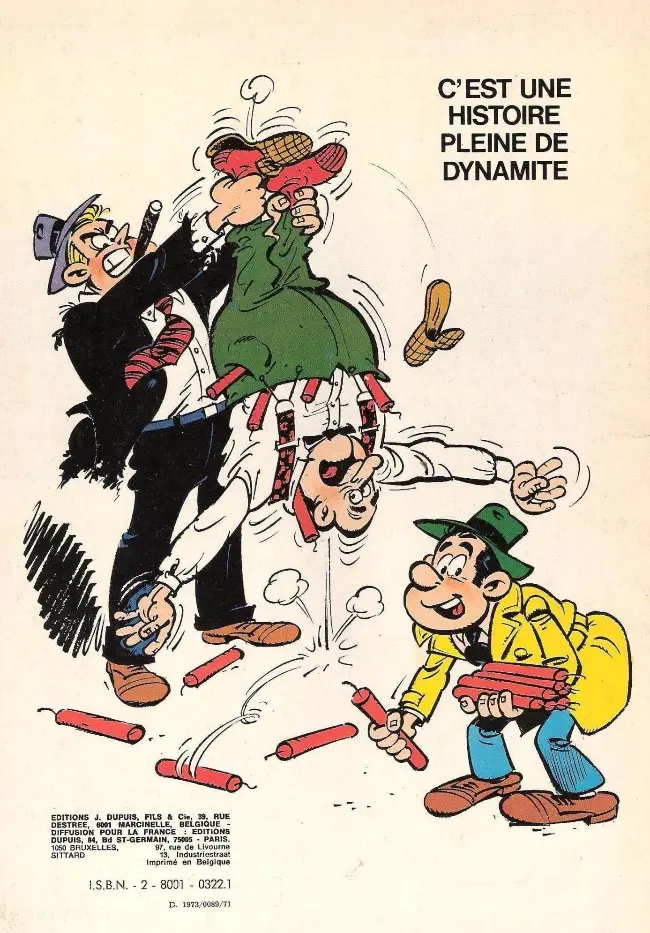 Verso de l'album Sammy Tome 1 Bons vieux pour les gorilles