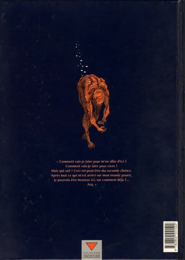 Verso de l'album Arq Tome 1 Ailleurs
