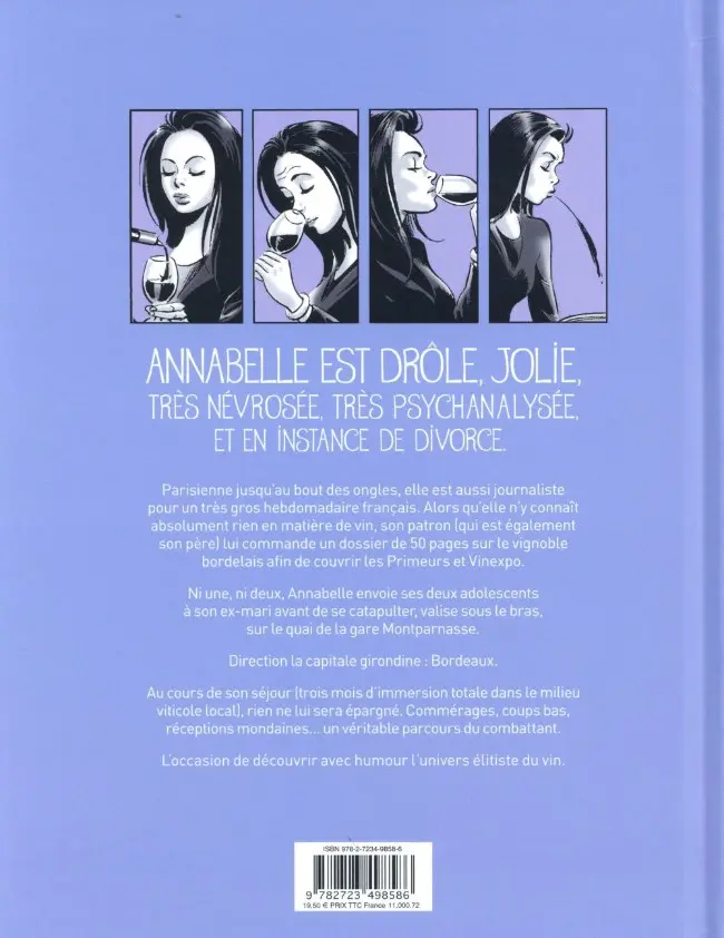 Verso de l'album Vin gloire & bonté