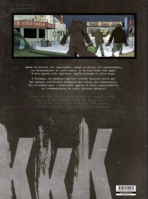 Verso de l'album Amerikkka Tome 4 Les aigles de Chicago
