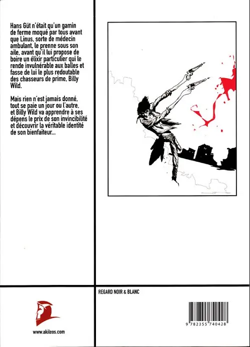 Verso de l'album Billy Wild Intégrale