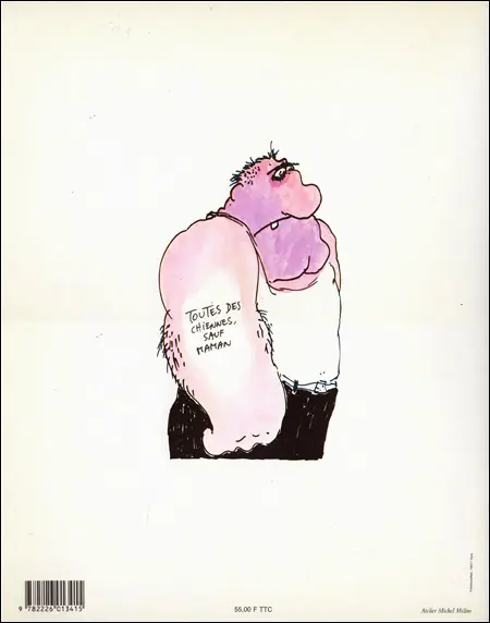 Verso de l'album Les Copines