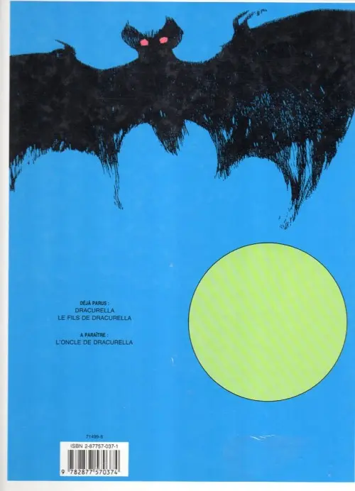 Verso de l'album Dracurella Tome 2 Le fils de Dracurella
