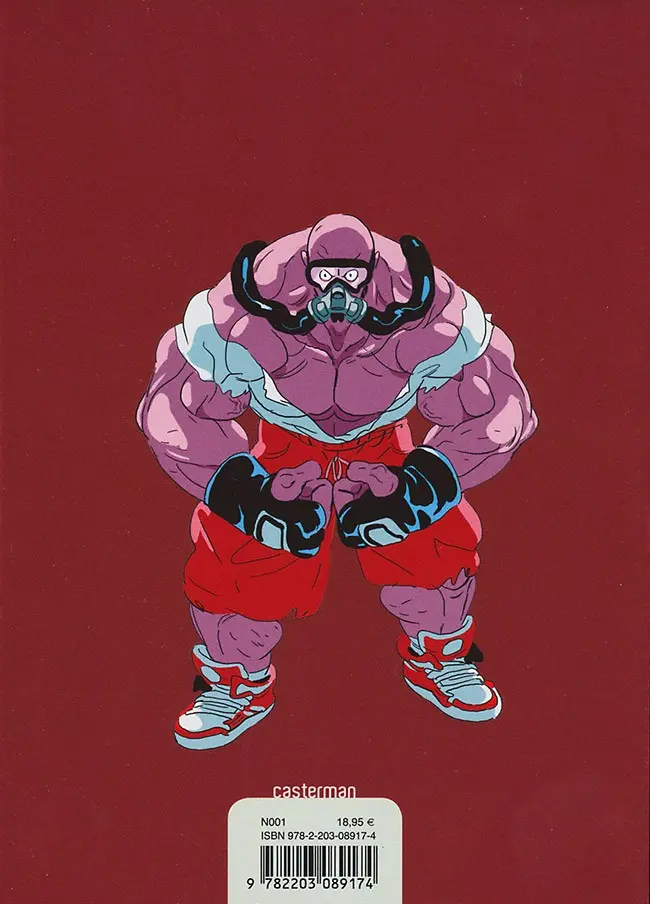 Verso de l'album LastMan 6