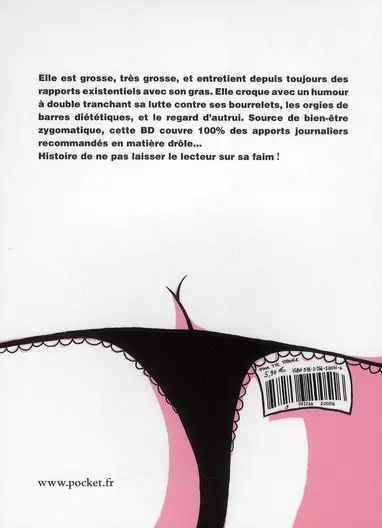 Verso de l'album Mon gras et moi