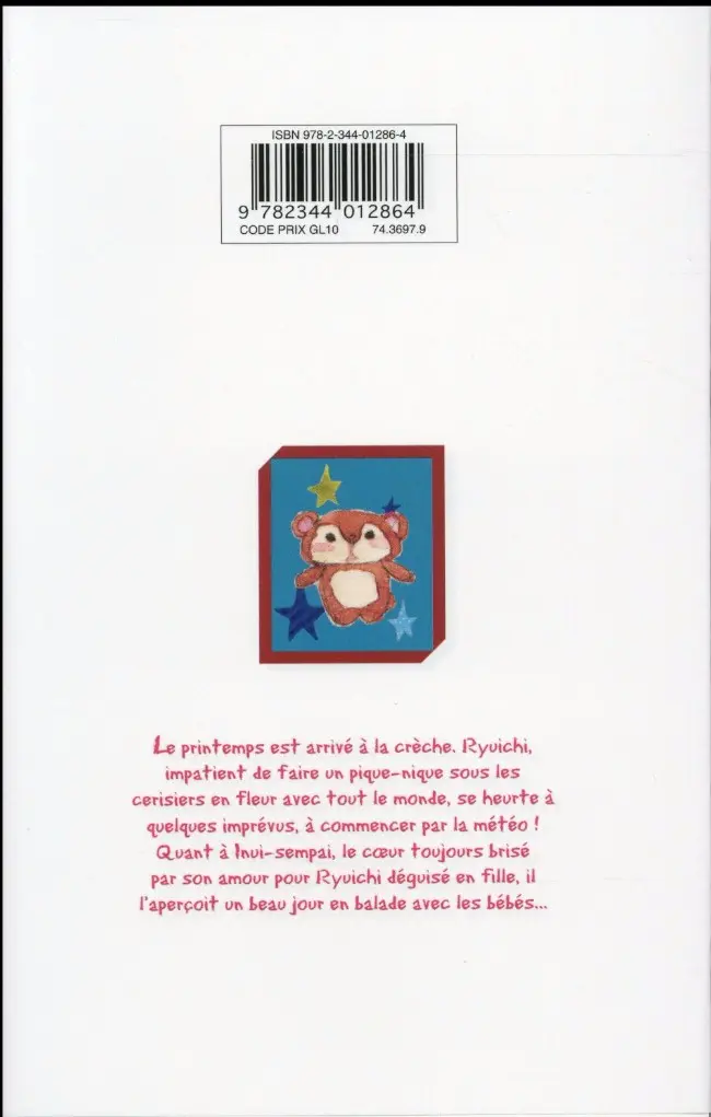 Verso de l'album Baby-sitters Tome 10