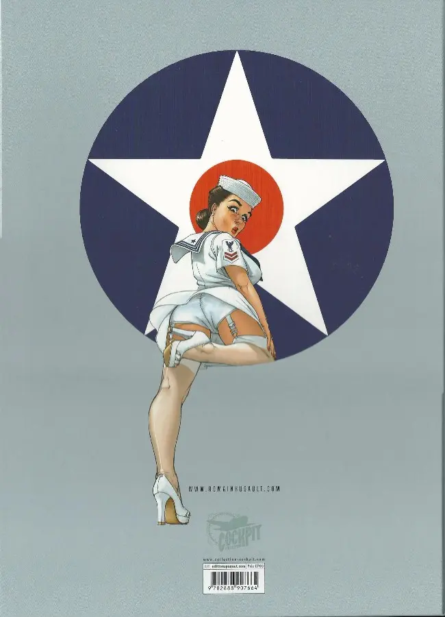 Verso de l'album Pin-Up Wings 04